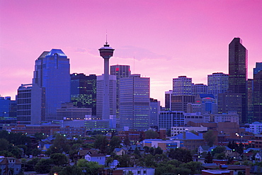 City skyline, Calgary, Alberta, Canada, North America