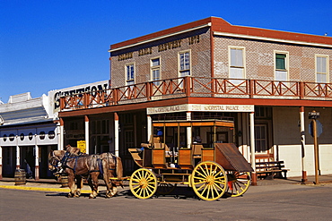 Crystal Palace saloon, Tombstone, Arizona, United States of America, North America