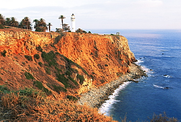 Point Vincente lighthouse, Palos Verdes, Los Angeles, California, United States of America, North America