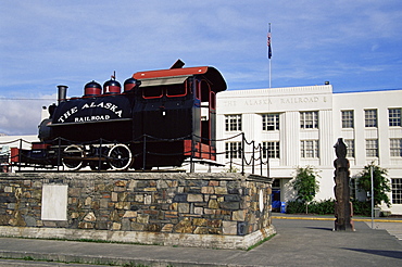 Alaska Railroad Depot, Anchorage, Alaska, United States of America, North America