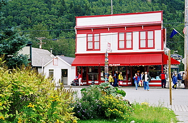 Downtown, Skagway, Alaska, United States of America, North America