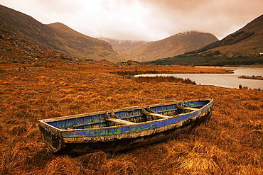 Cummeenduff Lake, Black Valley, Killarney area, County Kerry, Munster, Republic of Ireland, Europe