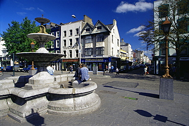 Fountain, Grand Parade, Cork City, County Cork, Munster, Republic of Ireland, Europe