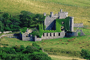 Clifden Castle, Clifden, County Galway, Connacht, Republic of Ireland, Europe