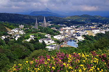 Clifden Town, County Galway, Connacht, Republic of Ireland, Europe