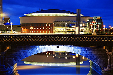 Waterfront Hall, Belfast City, Ulster, Northern Ireland, United Kingdom, Europe