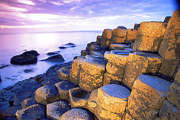 The Giant's Causeway, UNESCO World Heritage Site, County Antrim, Ulster, Northern Ireland, United Kingdom, Europe