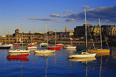 Dun Laoghaire harbour, Dublin City, Republic of Ireland, Europe