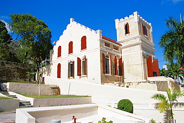 Frederick Evangelical Lutheran church, Charlotte Amalie, St. Thomas, U.S. Virgin Islands, West Indies, Caribbean, Central America