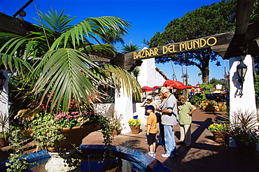 Bazaar del Mundo, Old Town State Historic Park, San Diego, California, United States of America, North America