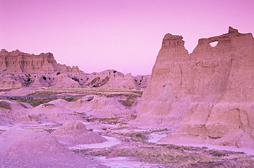 Northeast entrance area, Badlands National Park, South Dakota, United States of America, North America