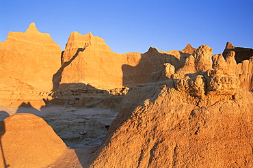 Northeast entrance area, Badlands National Park, South Dakota, United States of America, North America