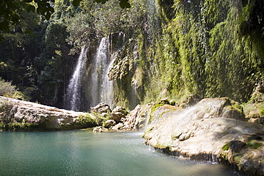 Kursunlu Waterfall, Kursunlu National Park, Antalya Region, Anatolia, Turkey, Asia Minor, Eurasia