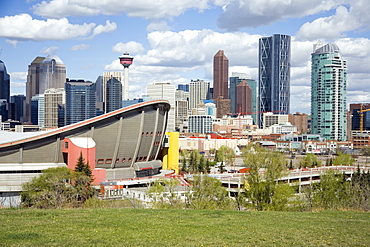 City skyline, Calgary, Alberta, Canada, North America