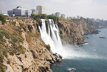 Waterfall, Duden Stream, Antalya, Anatolia, Turkey, Asia Minor, Eurasia