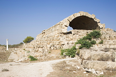 The archaeological site of Salamis, Salamis, North Cyprus, Europe