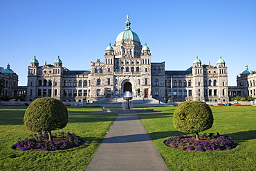 Parliament Building, Victoria, Vancouver Island, British Columbia, Canada, North America