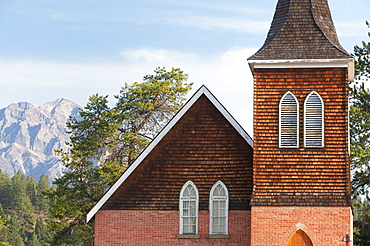 Church, Jasper, British Columbia, Canada, North America