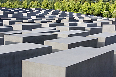 Denkmal fur die ermordeten Juden Europas (Memorial to Jewsh Holocaust Victims), Berlin, Germany, Europe