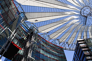 Sony Centre, Potsdamer Platz, Berlin, Germany, Europe