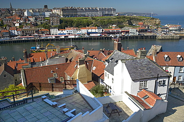 Whitby Harbour, Whitby, North Yorkshire, England, United Kingdom, Europe