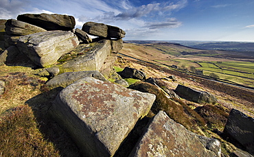 Stannage Edge, Hope Valley, Derbyshire, England, United Kingdom, Europe