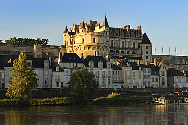 Chateau d'Amboise, Amboise, UNESCO World Heritage Site, Indre-et-Loire, Loire Valley, Centre, France, Europe