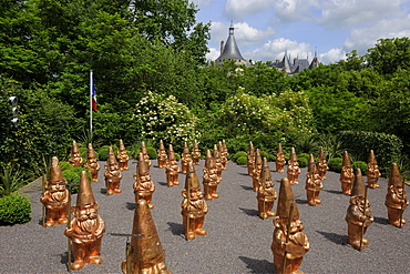 Festival International des Jardins (International Garden Festival) display, Chateau de Chaumont, Chaumont Sur Loire, Indre-et-Loire, Loire Valley, France, Europe