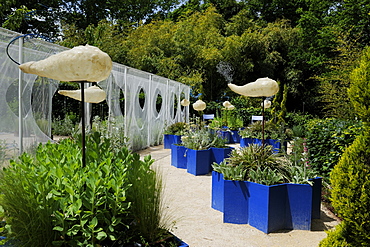 Festival International des Jardins (International Garden Festival) display, Chateau de Chaumont, Chaumont Sur Loire, Indre-et-Loire, Loire Valley, France, Europe