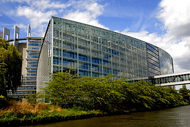 European Parliament, Strasbourg, Alsace, France, Europe