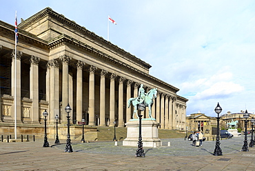 St. George's Hall, St. George's Place, Liverpool, Merseyside, England, United Kingdom, Europe