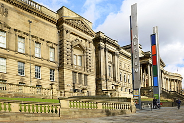 World Museum and Central Library, Liverpool, Merseyside, England, United Kingdom, Europe