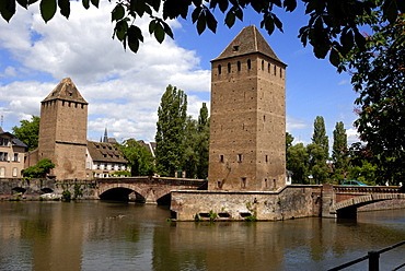 Ponts Couverts, Strasbourg, Alsace, France, Europe