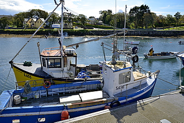 Fishing boats, Castletown, Castletownbere, Beara Peninsula, Wild Atlantic Way, County Cork, Munster, Republic of Ireland, Europe