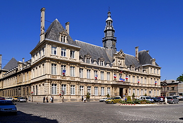 Hotel de Ville, Reims, Marne, Champagne-Ardenne, France, Europe