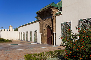 Mausoleum of Moulay Ismail, Meknes, UNESCO World Heritage Site, Morocco, North Africa, Africa