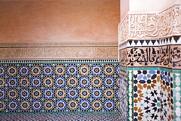 Medersa Ben Youssef, Marrakech, Morocco, North Africa, Africa