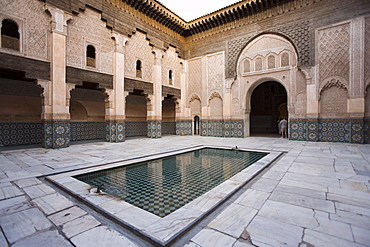 Medersa Ben Youssef, Marrakech, Morocco, North Africa, Africa