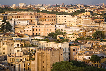 View from Altare della Patria, Elio Quarter, Rome, Lazio, Italy, Europe