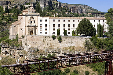 Convento de San Pablo, now a Parador de Turismo, Cuenca, Castilla-La Mancha, Spain, Europe