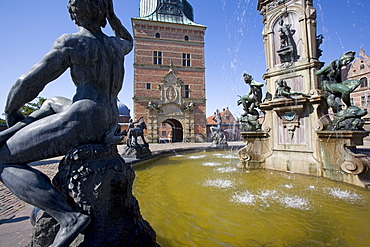 Frederiksborg castle, Hillerod, North Zealand, Denmark, Scandinavia, Europe