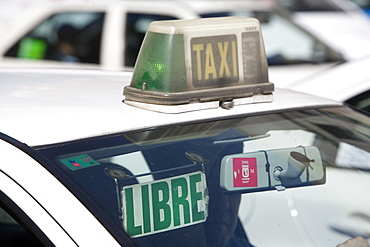 Taxi, Madrid, Spain, Europe