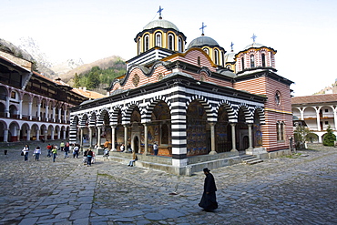 Rila Monastery, UNESCO World Heritage Site, Rila, Bulgaria, Europe