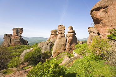 Rock formations, Kaleto fortress, Belogradchik, Bulgaria, Europe