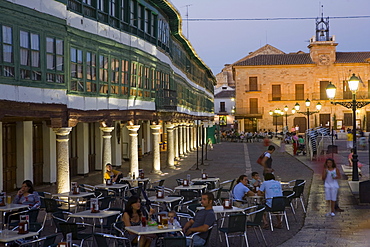 Plaza Mayor, Almagro, Castilla-La Mancha, Spain, Europe