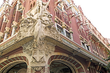 Catalan Music Palace, Barcelona, Catalonia, Spain, Europe