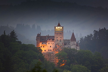 Bran castle (Dracula castle), Bran, Transylvania, Romania, Europe