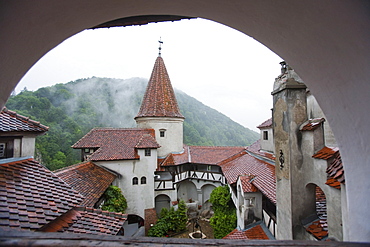 Bran castle (Dracula castle), Bran, Transylvania, Romania, Europe