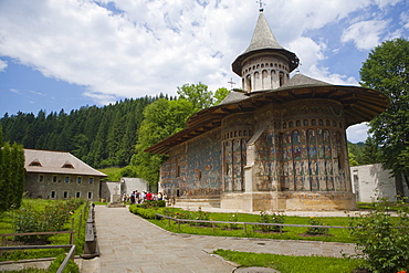 Voronet Monastery, UNESCO World Heritage Site, Bucovina, Romania, Europe