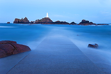 Corbiere Lighthouse, Jersey, Channel Islands, United Kingdom, Europe